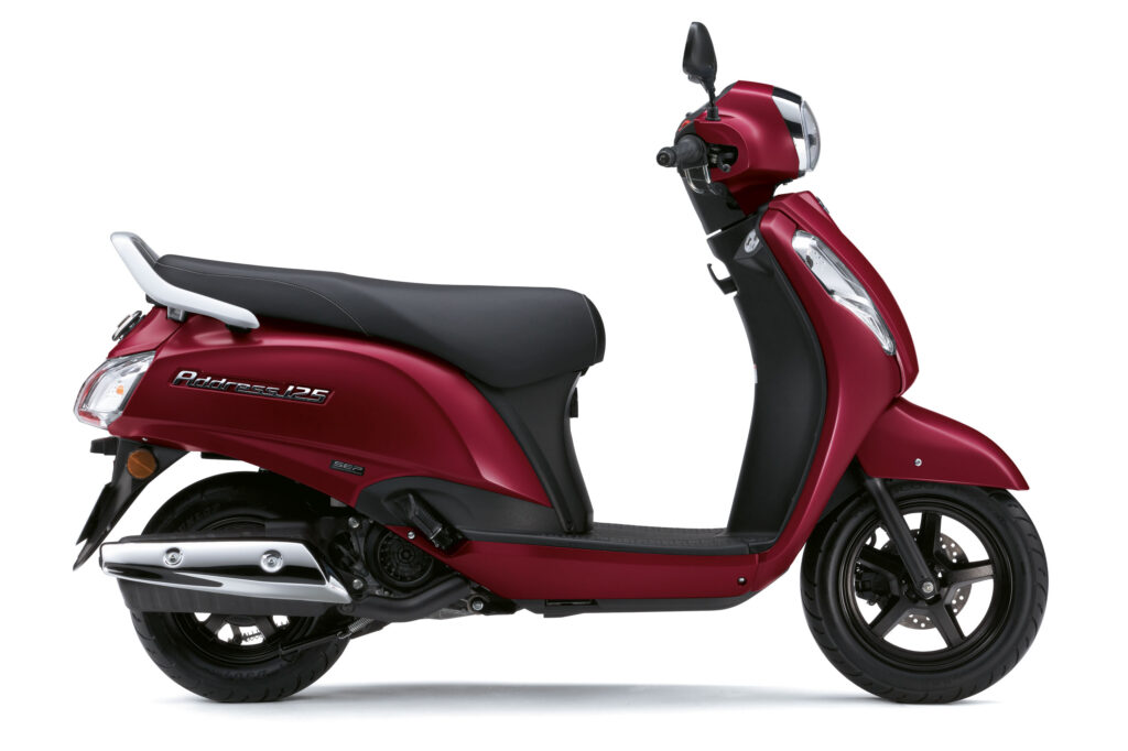 SUZUKI ADDRESS 125 RED